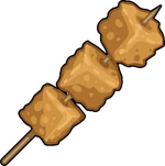 Tofu Skewers (Papa's Wingeria To Go!)