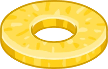 ゲームキャラクター pineapple Walking Pineapple Cartoon Mascot Illustration Design Character