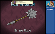 New Weapon: Battle Mace!