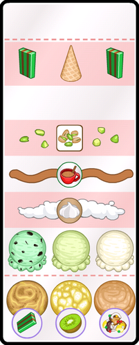 Papa's Scooperia HD - All Special Recipe Earned 