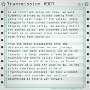 Transmission #007 (2/2)