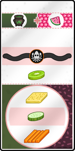 Papa's Sushiria - Sticker 083 - Get the Tables! 