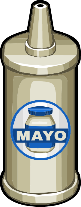 Papa Louie's Mayonnaise Burger Sticker for Sale by Bobflob1234