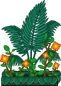 Furni volcanogala plants