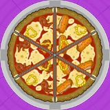 C.J. Friskins' order during BavariaFest in Papa's Pizzeria Deluxe