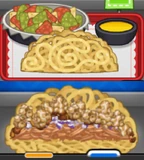 Pinch Hitwell's order during Big Top Carnival in Papa's Taco Mia To Go!