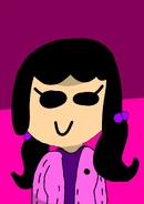 Tohru (Dark Pink and Pink Background)