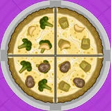 Didar's order during Halloween in Papa's Pizzeria Deluxe