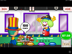 Papa Louie Pals Story: Sprinks The Sad Clown 