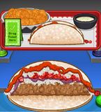 Duke Gotcha's regular order in Papa's Taco Mia HD