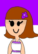Penny (Purple and White Background)