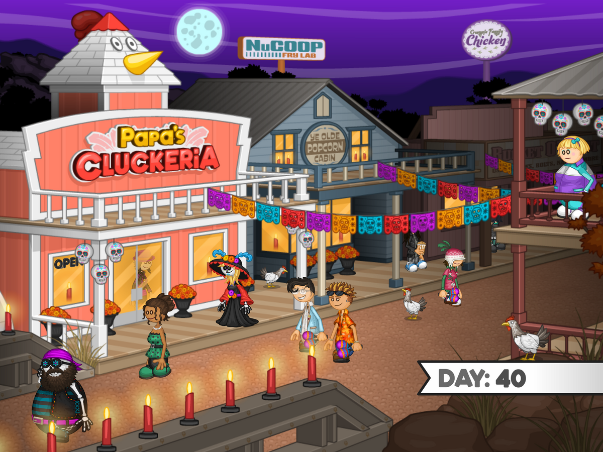 Papa's Cluckeria To Go! - Find your favorite popular games on