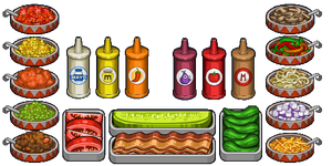 Here is my new Papa's Hot Doggeria lobby layout. It is the highest  point-scoring layout I can think of, with 112 salsa posters covering…