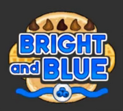 Bright and Blue Logo