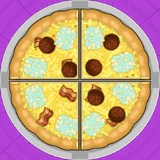 Hope's regular order in Papa's Pizzeria Deluxe