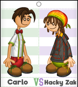 Carlo vs. Hacky Zak