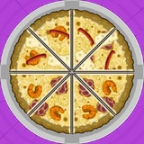 Kaleb's regular order in Papa's Pizzeria Deluxe