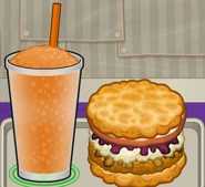 CluckeriaTHK.png (122 KB) A chicken sandwich and slush