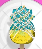 Perri's order during Summer Luau in Papa's Paleteria To Go!