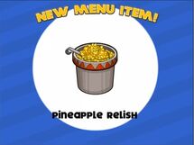 Unlocking pineapple relish