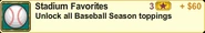 Baseball Season's badge