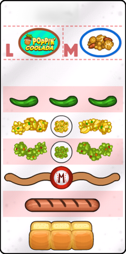 Papa's Scooperia Rank 25 - Chuck + Stickers 72