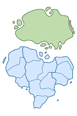 The administrative divisions.
