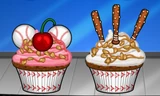 Pinch Hitwell's order during Baseball Season in Papa's Cupcakeria