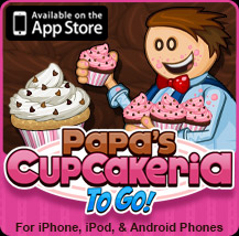 Papa's Cupcakeria To Go Day 1: A Crash Course in Cupcakes 