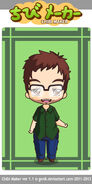 Matt as a chibi