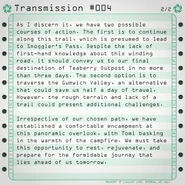 Transmission #004 (2/2)