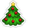 Tree Cookie Sticker