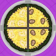 A pizza