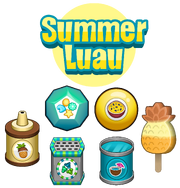 Summer Luau Ingredients Paleteria