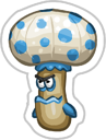 Blue Shroom Sticker