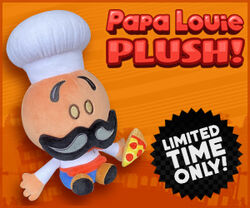 Papa Louie Plush Flipline Studios Steam App Indie Game Makeship Only 660  RARE!