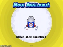 Papa's Cupcakeria - Silver Star Sprinkles