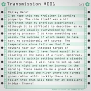 Transmission #001