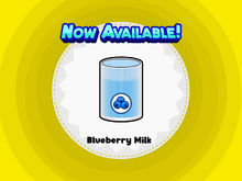 Blueberry Milk