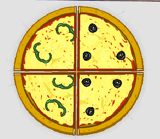 Maggie's order in Papa's Pizzeria