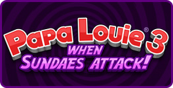 Papa Louie 3 : When Sundaes Attack - Halloween Mall #Spooky