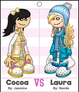 Cocoa vs. Laura