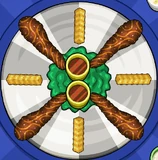 Hope's order during Big Top Carnival in Papa's Wingeria To Go!