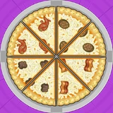 Pinch Hitwell's regular order in Papa's Pizzeria Deluxe