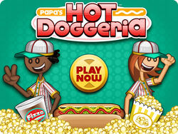 Papa's Hot Doggeria Day 32 : Prudence likes to eat her dog 