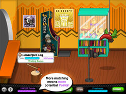 Here is my new Papa's Hot Doggeria lobby layout. It is the highest  point-scoring layout I can think of, with 112 salsa posters covering…