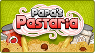 Papa's Pastaria - Title Screen