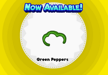 Green Peppers (Pizzeria HD)