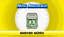 Shaved mints unlocked