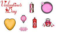 Valentine s day toppings donuteria by amelia411-d7o61ay.png